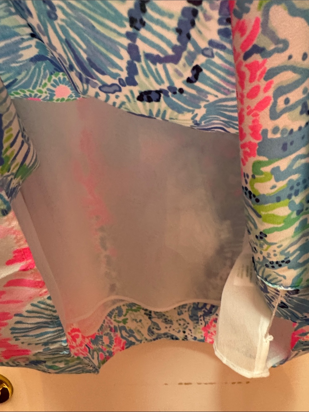 Lilly Pulitzer Delancey Sink or Swim - Pink, Blue & Green - Picture 3 of 7